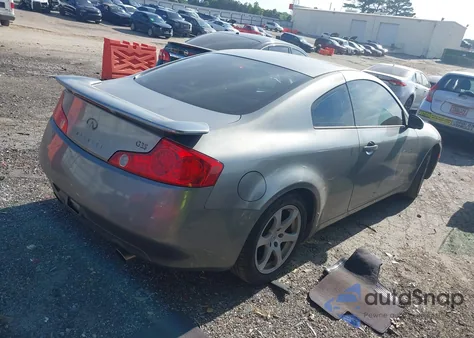 2004 Infiniti G35 from USA, damaged, VIN JNKCV54E44M800881